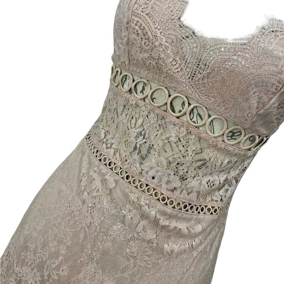 Victoria’s Secret Dream Angels Floral Lace & Ring Slip Dress Size Small - Picture 6 of 12